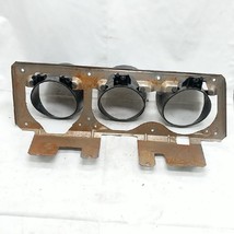 Pontiac 1969-1972 Grand Prix Instrument Gauge Cluster Bezel and Bracket OEM Used - £70.27 GBP