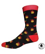 Hot Chili Peppers Socks Fun Novelty One Size Fits Most Dress Casual Big ... - $20.36 CAD