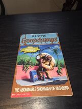 Goosebumps: The Abominable Snowman of Pasadena #38 by R. L. Stine 1995 1... - $14.95