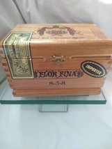 Arturo Fuente | Flor Fina Wood Cigar Box Empty - 6.75&quot; x 4.25&quot; x 4.25&quot; - £7.77 GBP