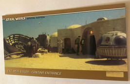 Star Wars Widevision Trading Card 1997 #19 Tatooine Mos Eisley Cantina Entrance - £1.78 GBP