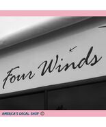 Four Winds Roof - Rear - Side Decals (Set Of 2) OEM New Oracle Universal... - $49.49