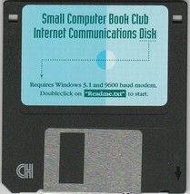 Small Computer Book Club Internet Communications Disk ~ 3.5 disk - $8.90