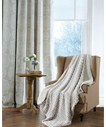 TAWNY FOX DESIGN Luxury Faux Fur Sherpa Light Warm Soft Throw Blanket 50... - £29.69 GBP