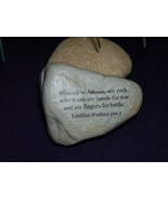 Scripture River Rock Adonai My Rock Torah Stone Pebble Psalm 144:1 Tehil... - £18.81 GBP