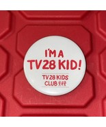 Im A TV 28 Kid Fox Television Kids Club Promo Pin Button Ohio Vintage 1990s - $18.50 CAD
