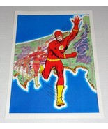 Rare vintage original 1978 The Flash DC Comics comic book art pin-up pos... - £28.24 GBP