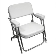 Wise 3316-784 Boaters Value Promotional Folding Deck Chair, White - £245.64 GBP