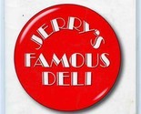 Jerry&#39;s Famous Deli Menu Southern California &amp; Miami Beach Florida 2005 - $87.12