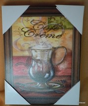 NEW Framed Print Cafe Creme 10 x 13&quot; - £15.82 GBP