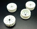 3/4&quot; White Expandable Nylon Wiring Hole Grommet Plugs up to 1/8&quot; Thick P... - £8.50 GBP+