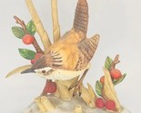 Lenox Marsh Wren Porcelain Bird Figurine Garden Bird Collection 1990 U252 - $39.99