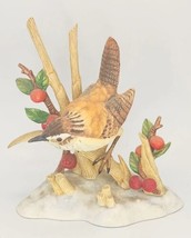 Lenox Marsh Wren Porcelain Bird Figurine Garden Bird Collection 1990 U252 - £31.46 GBP