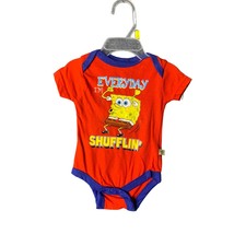Spongebob Squarepants Infant Baby 3 6 months Short Sleeve Everyday Im Sh... - $7.91