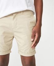Cotton On Men - Washed Chino Short in Stone-Size 28 - $11.36