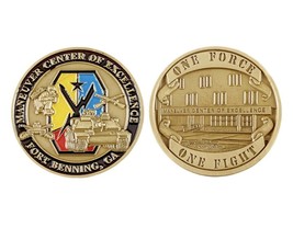 ARMY FORT BENNING MANEUVER CENTER OF EXCELLENCE MCOE 1.75&quot; CHALLENGE COIN - £28.93 GBP