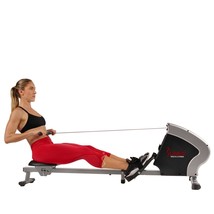 Sunny Health &amp; Fitness SF-RW5801 SPM Monitor Magnetic Rowing Machine - $316.22