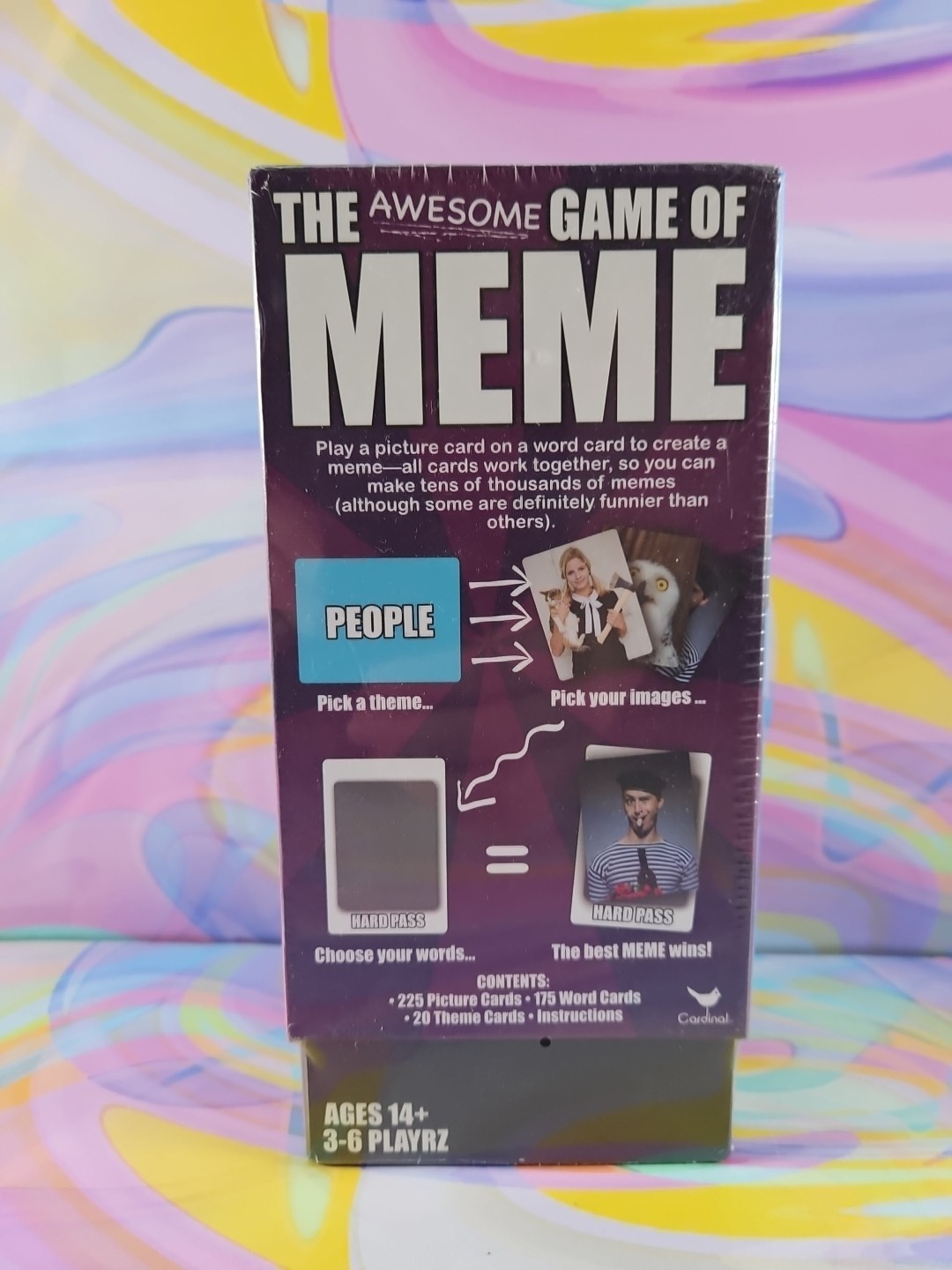 The Awesome Game of Meme (Card Game, Cardinal) New Sealed Ages 14+ 3-6 Players Item image 2