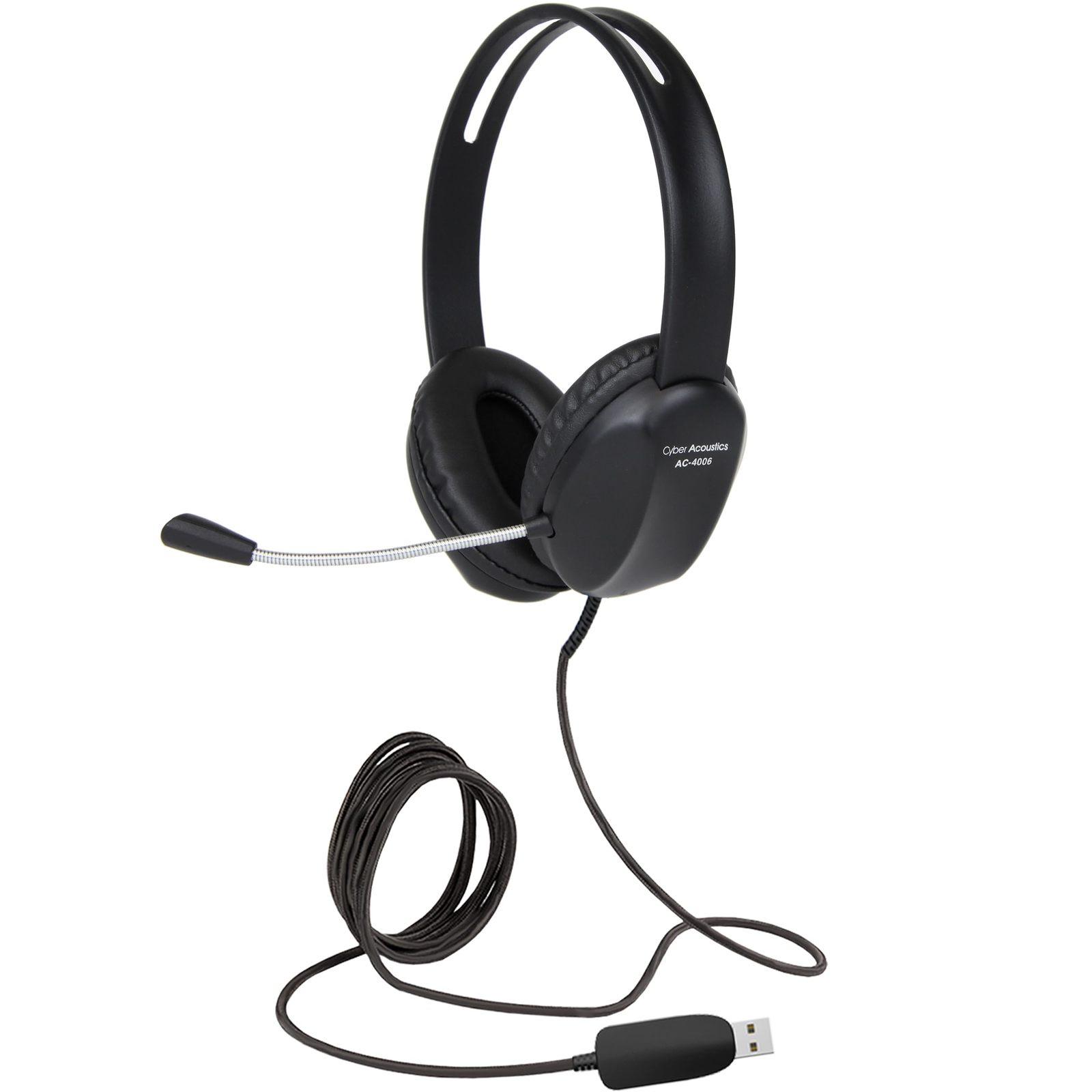 Cyber Acoustics Stereo USB Headset (AC-4006), Noise Canceling Microphone... - $28.54+