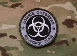 Zombie Outbreak Response Team Tactical Biohazard Swat Morale Patch Undead - £4.21 GBP