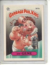 (b-30) 1986 Garbage Pail Kids Sticker Card #161b: Hy Gene - £1.57 GBP