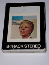 Peggy Lee 8 Track Tape Cartridge Sings With Benny Goodman Vintage 1976 CBS Label - £11.98 GBP