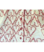 Soma PJ tops Embraceable Notch Collar Top Size S Candy Cane NWT RARE RET... - $53.34 CAD