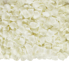 Artificial Rose Petals 3200 Pcs Valentines Day Decorations for the Home,... - £14.83 GBP