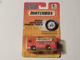 Matchbox  1993   Mack Auxiliary Power Truck  #57    New  Sealed - $8.50