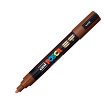 Uni Posca PC-5M Bullet Tip Paint Marker - Brown - £11.61 GBP