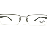 Ray-Ban Eyeglasses Frames RB6222 2518 Brown Gray Green Rectangular 52-18... - $93.28