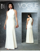 Vogue V1748 Misses 4 to 12 Special Occasion Dress Uncut Sewing Pattern - £18.20 GBP