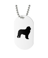 Newfoundland Dog Tag Necklace - $9.06