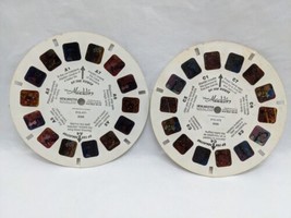 (2) Disney&#39;s Aladdin View-Master Reels 012-471 And 012-473 - £19.38 GBP