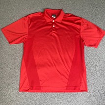 Nike Golf Polo Shirt Adult Large Mesh Vented Golfing Preppy Casual Outdoor Mens - £17.63 GBP