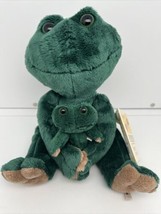 2006 Rare Boyds Bears &amp; Friends “Hoppy &amp; Friend” Frog &amp; Baby Frog With Tags - £13.81 GBP