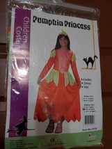 PUMPKIN PRINCESS Halloween Costume Halloween Fancy Dress Medium(8-10 ages) - £11.07 GBP