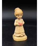 Gift of Love Wooden Girl With Heart Sarah Kay ANRI Italy Club - £17.51 GBP