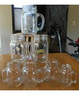 Lot of 7 Ball, Golden Harvest, Advertisement pint drinking jars mugs - $39.99