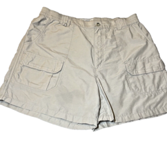 Columbia Khaki Tan Shorts Womens Size 16 Casual Pockets Button Zipper Sc... - £10.09 GBP