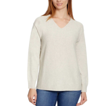 Ella Moss Ladies&#39; Ribbed V-Neck Sweater,  Womens Plus Size Sweater Top, 2X - £10.09 GBP
