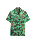 Jurassic World Jurassic Park Men&#39;s Graphic Print Button up Shirt Size Large - €12,87 EUR