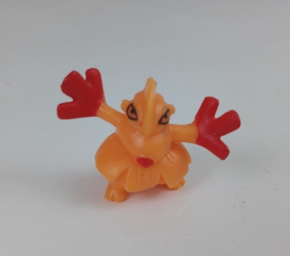 Vintage Pokemon 1&quot; Micro Mini Figure Hariyama - $6.92