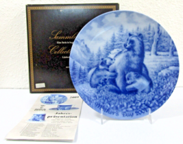 Vintage Berlin Design 2001 Bear Family Mother&#39;s Day Collector Plate with... - $13.86