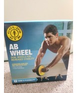 Gold's Gym Ab Wheel Core & Flexibility Abdominal Exercise