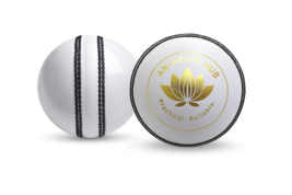 Professional Hand-Stitched Leather Cricket Ball (Set of Two Balls) - $18.85