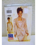 See &amp; Sew Sewing Pattern #4323 -  Misses&#39; Jacket &amp; Dress - Size 6,8,10 -... - £2.98 GBP