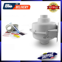 GP501 Radon Fan And Install Kit: Two 3 X3 White Couplings And U-Tube Vacuum - £313.87 GBP