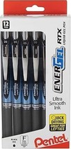 Pentel EnerGel RTX Retractable Liquid Gel Pen, (0.5mm) Needle Tip Black ... - $347.51 MXN