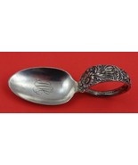 Repousse by Kirk Sterling Silver Baby Spoon Bent Handle Mono in Bowl Ori... - $106.59 CAD